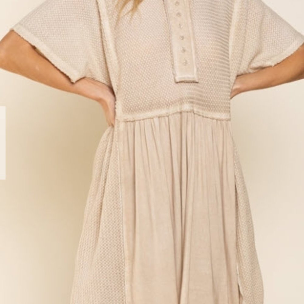 POL Soft Oversized T-Shirt dress